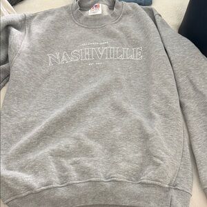 Uncommon James Heather Gray Nashville Sweatshirt